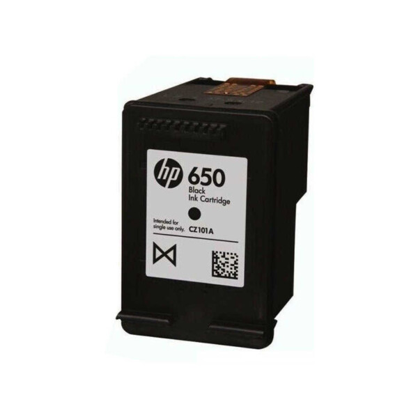 HP 650 Black Kartuş CZ101AE – Orijinal Siyah Mürekkep Kartuş - Tekno24Market