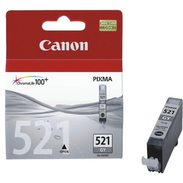 Canon CLI-521GY Grey Gri Mürekkep Kartuş
