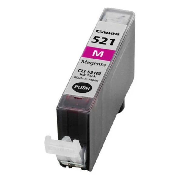 Canon CLI-521M Magenta Kırmızı Mürekkep Kartuş