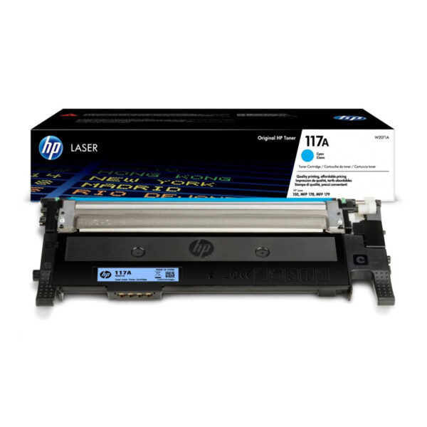 HP 117A Cyan Mavi Toner W2071A