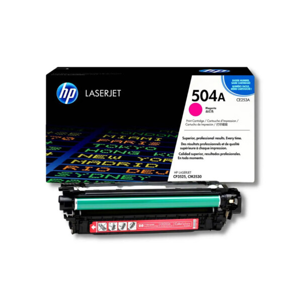 HP 504A Magenta Kırmızı 7.000 Sayfa Toner CE253A