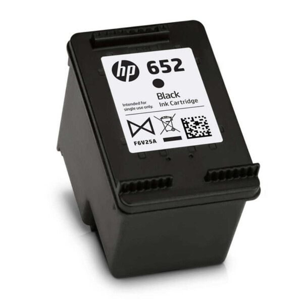 HP 652 Black Siyah Mürekkep Kartuşu F6V25AE
