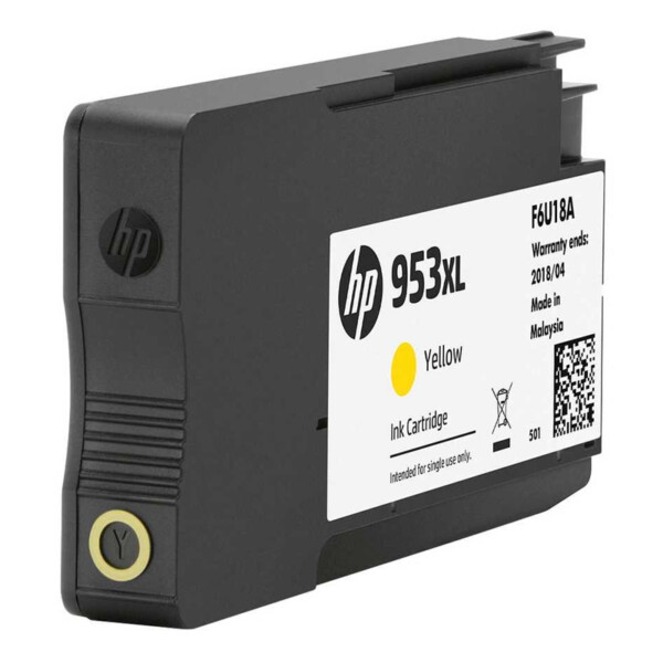 HP 953XL Yellow Sarı Yüksek Kapasite Kartuş F6U18AE