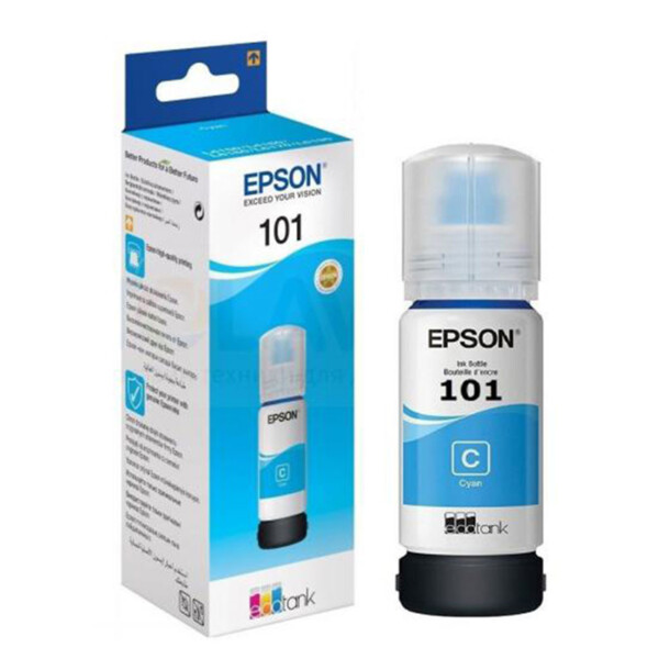 Epson 101 Cyan Mavi Şişe Mürekkep T03V24A