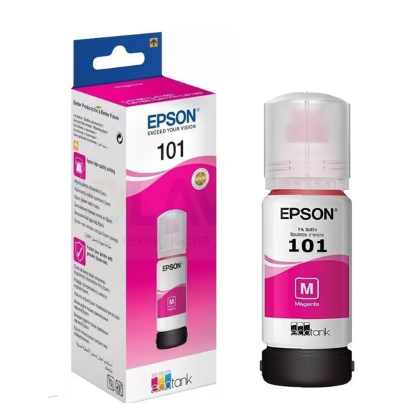 Epson 101 Magenta Kırmızı Şişe Mürekkep T03V34A