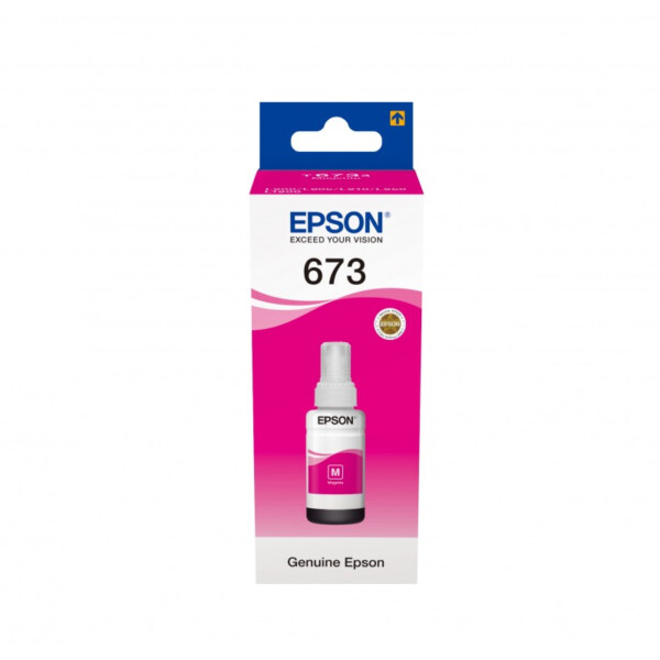 Epson T6733 Magenta Kırmızı Şişe Mürekkep T67334A