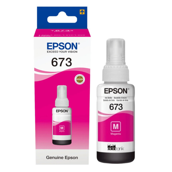 Epson T6733 Magenta Kırmızı Şişe Mürekkep T67334A