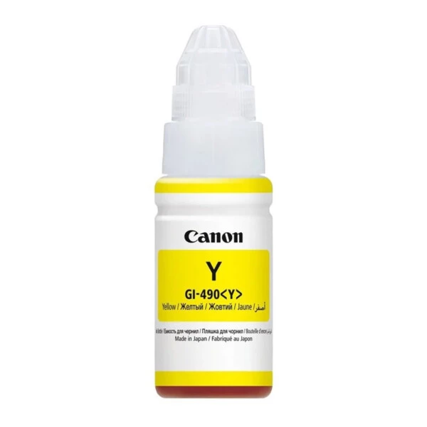 Canon GI-490Y Yellow Sarı Mürekkep Şişesi