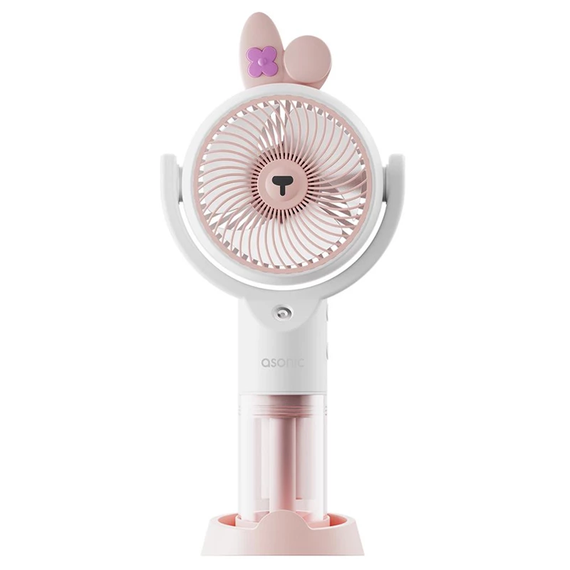 Asonic AFN26 500mAh 2 Kademe Püskürtme Fonksiyonlu Nemlendirici Sprey USB Fan Şarjlı