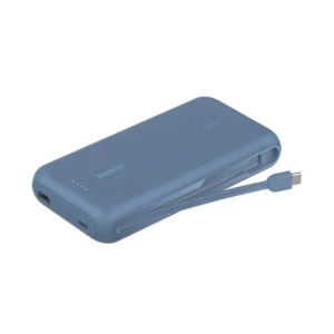 Belkin BoostCharge Power Bank 20K (20 000 mAh) – 30 W USB-C Hızlı Şarj & Entegre Kablo