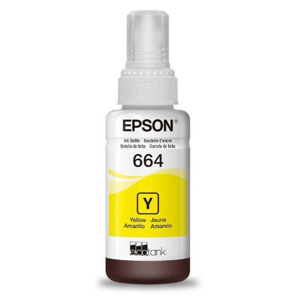 Epson T6644 Yellow Sarı Şişe Mürekkep T66444A – 70 ml Orijinal Epson Mürekkep