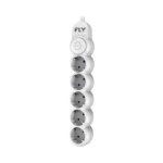Fly 3394-01 5’li 2m Anahtarlı Akım Korumalı Priz 2500W