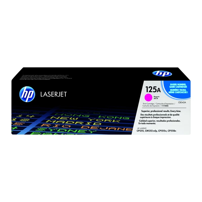 HP 125A Magenta Toner CB543A – 1.400 sayfa net magenta baskı