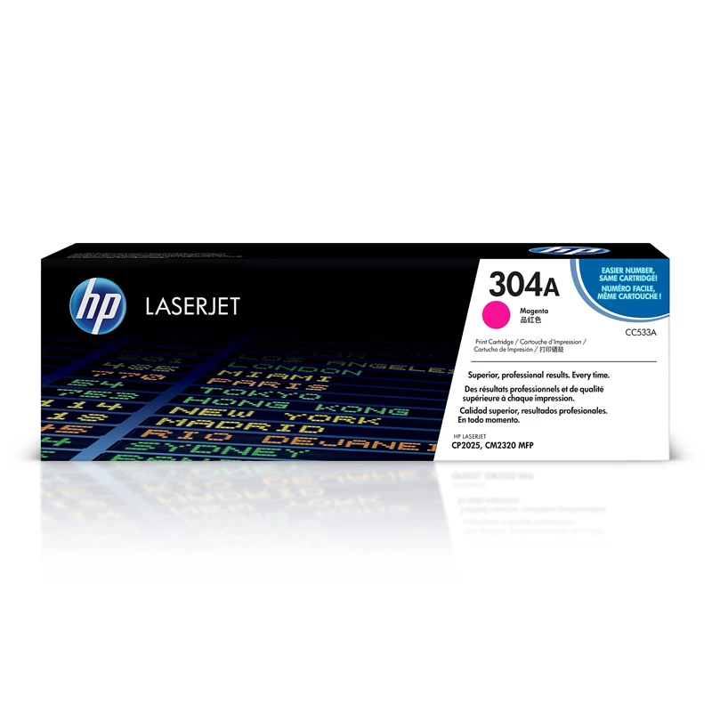 HP 304A Magenta Kırmızı 2.800 Sayfa Toner CC533A
