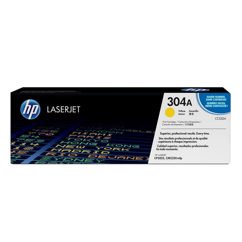HP 304A Yellow Sarı 2.800 Sayfa Toner CC532A