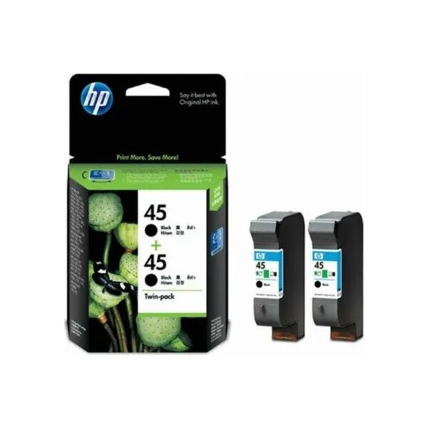 HP 45 Black Siyah 42ML 51645AA 2’li Paket Kartuş CC625A – Orijinal HP Kartuş