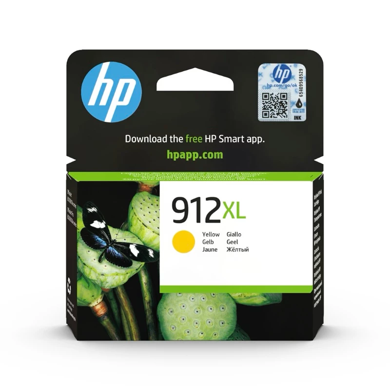 HP 912XL Yüksek Kapasite Yellow Sarı Kartuş 3YL83A