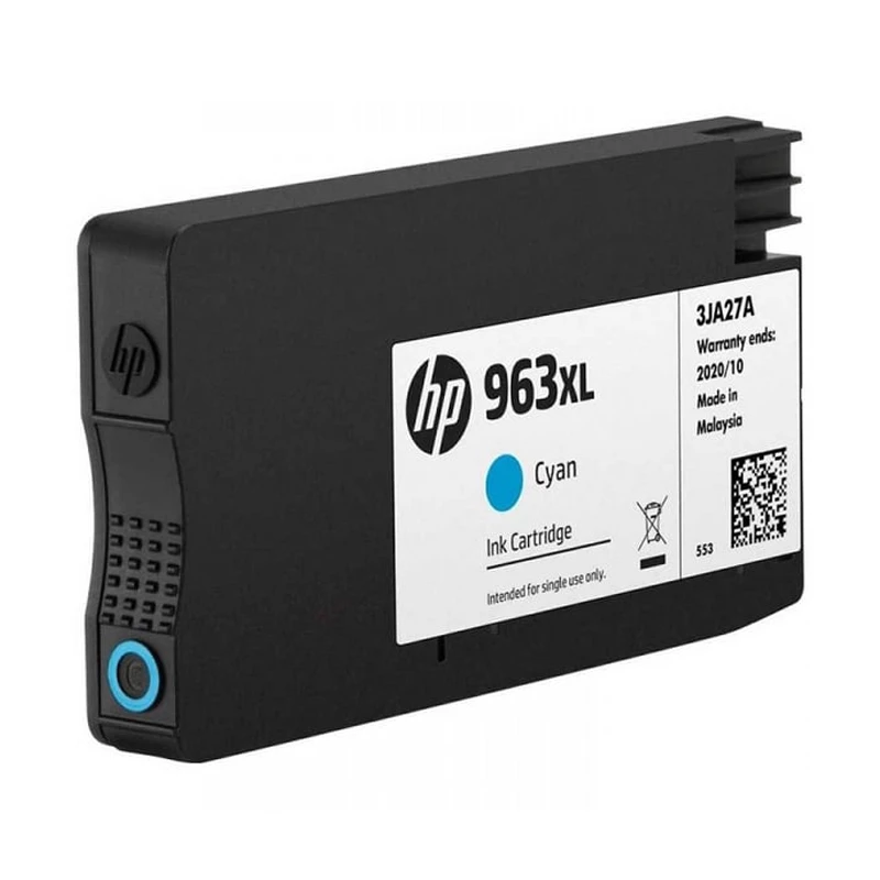 HP 963XL Cyan Mavi Kartuş 3JA27A – Orijinal Yüksek Kapasiteli HP Kartuş