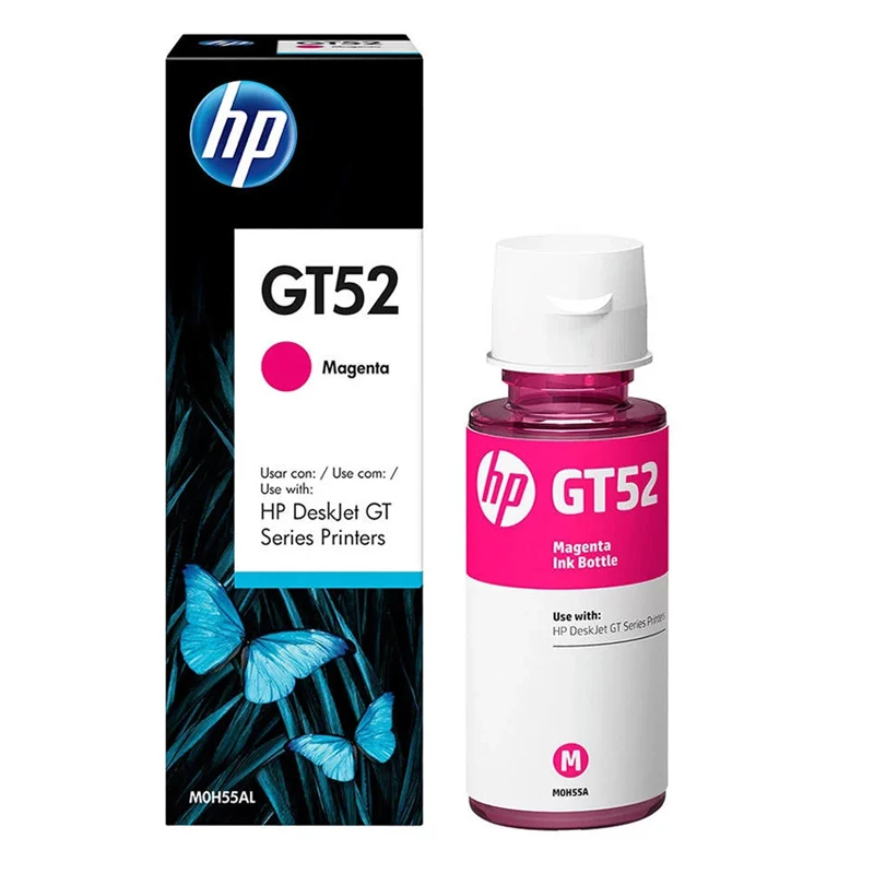 HP GT52 Magenta Kırmızı Mürekkep M0H55AE – Orijinal HP Mürekkep Şişesi