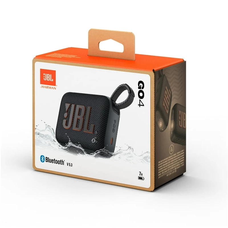 JBL Go 4 Bluetooth Hoparlör – Kompakt IP67 korumalı, 7 saat pil, kulp halkası