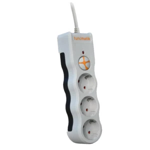 Tunçmatik 3’lü Enerji Koruma Powersurge 1050 Joule Priz