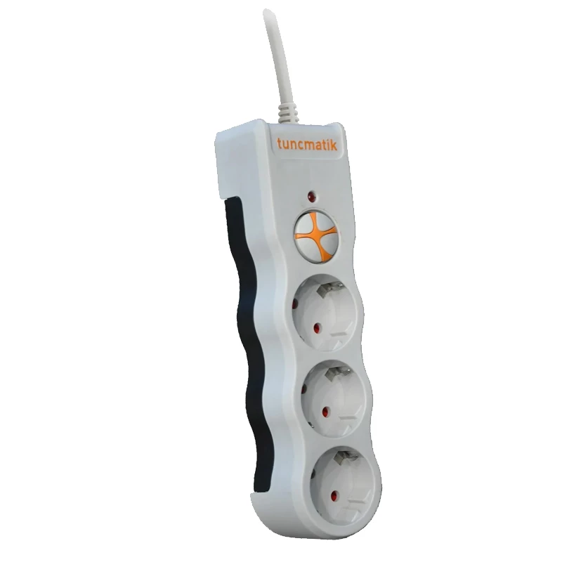 Tunçmatik 3’lü Enerji Koruma Powersurge 1050 Joule Priz