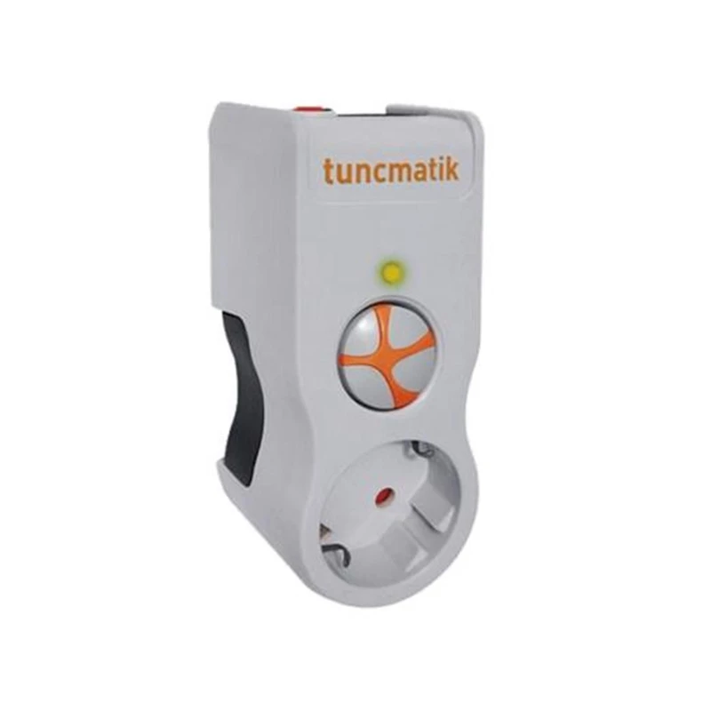 Tunçmatik TSK19019 Powersurge 1050 J Tekli Enerji Koruma Prizi – Beyaz, Anahtarlı, Çocuk Emniyetli