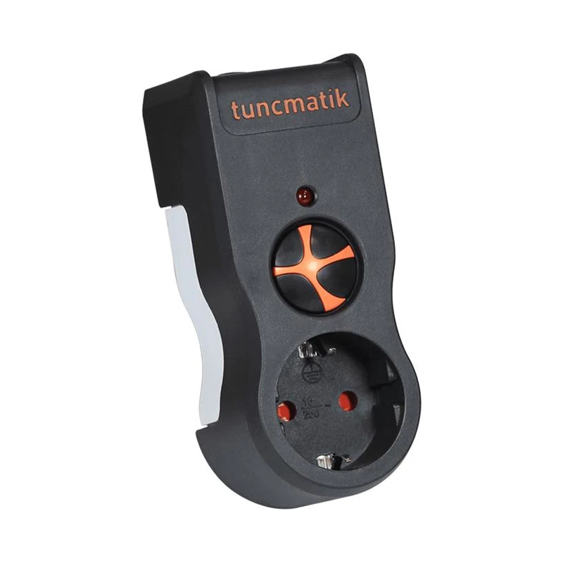Tunçmatik TSK19019 Powersurge 1050 J Tekli Enerji Koruma Prizi – Siyah, Anahtarlı, Çocuk Emniyetli
