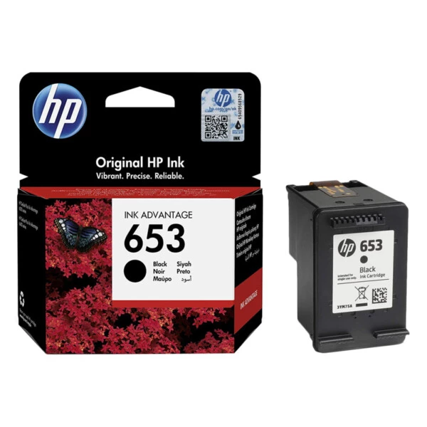 HP 653 Black Siyah Kartuş 3YM75AE