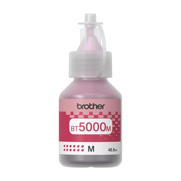 Brother BT5000M Magenta Kırmızı 5.000 Sayfa Şişe Mürekkep