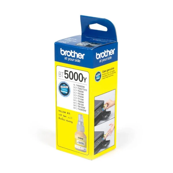 Brother BT5000Y Yellow Sarı 5.000 Sayfa Şişe Mürekkep