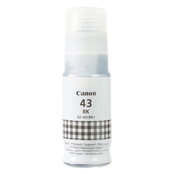 Canon GI-43BK Black Siyah Şişe Mürekkep
