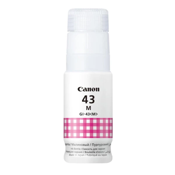 Canon GI-43M Magenta Kırmızı Şişe Mürekkep – Orijinal Canon