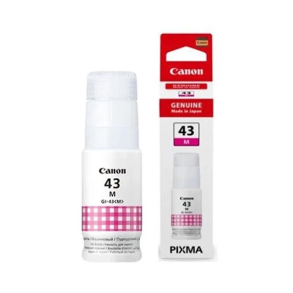 Canon GI-43M Magenta Kırmızı Şişe Mürekkep – Orijinal Canon