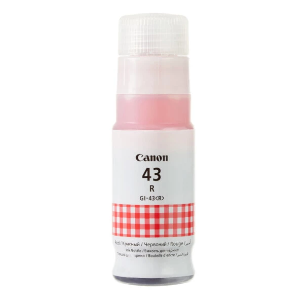 Canon GI-43R Red Kırmızı Şişe Mürekkep