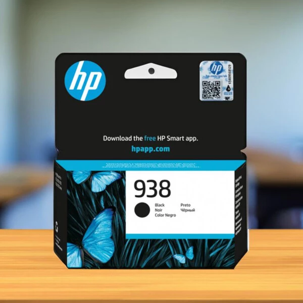 HP 938 Black Siyah Kartuş 4S6X8PE Orijinal HP Mürekkep