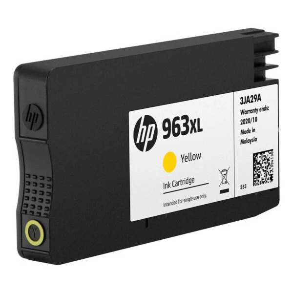 HP 963XL Yellow Sarı Kartuş 3JA29A – Yüksek Kapasiteli HP Mürekkep Kartuşu