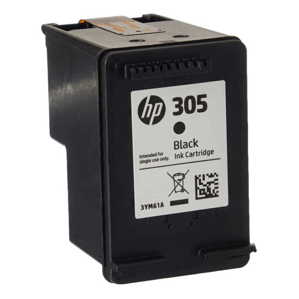 HP 305 Black Siyah Kartuş 3YM61AE Orijinal Mürekkep