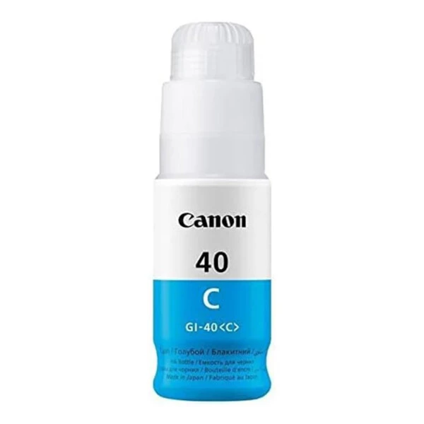 Canon GI-40C Cyan Mavi Şişe Mürekkep Orijinal