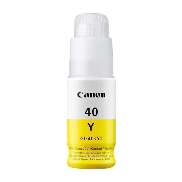 Canon GI-40Y Yellow Sarı Şişe Mürekkep Orijinal