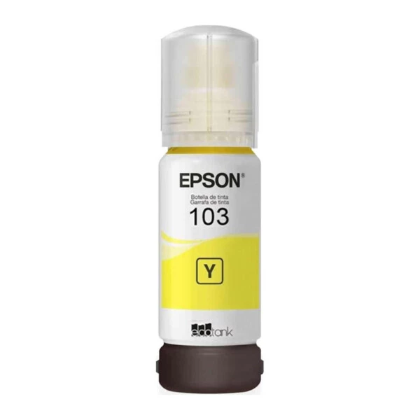 Epson 103 Yellow Sarı Şişe Mürekkep T00S44A