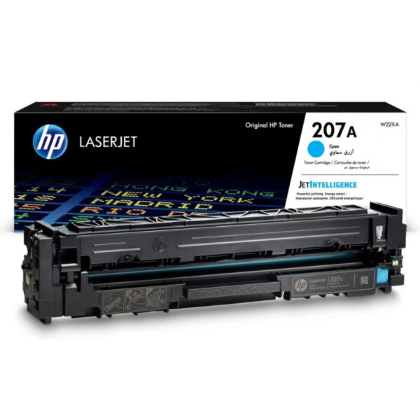 HP 207A Cyan Mavi Toner W2211A Orijinal HP Toner