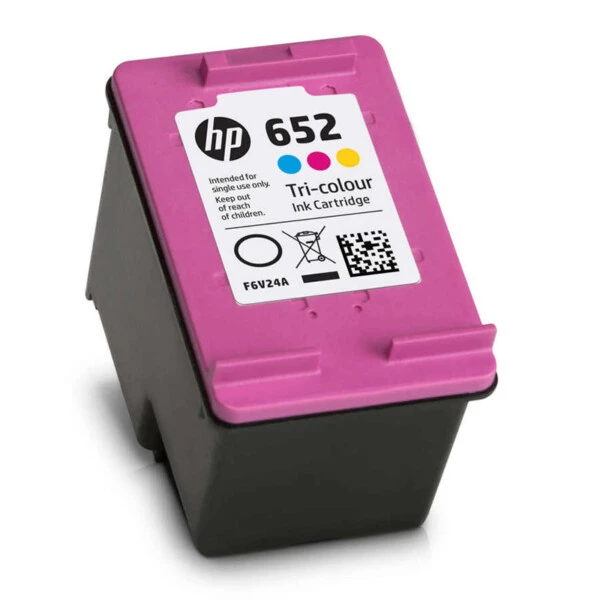 HP 652 Color Renkli Kartuş F6V24AE Orijinal HP Mürekkep