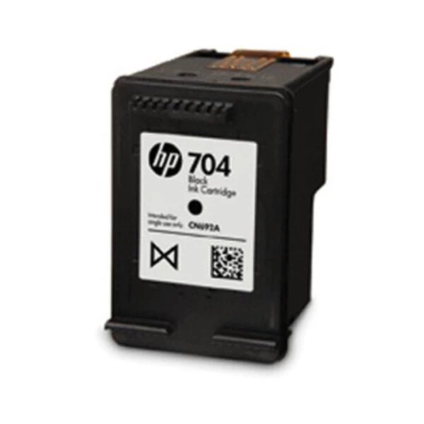 HP 704 Black Siyah Kartuş CN692AE Orijinal HP Mürekkep