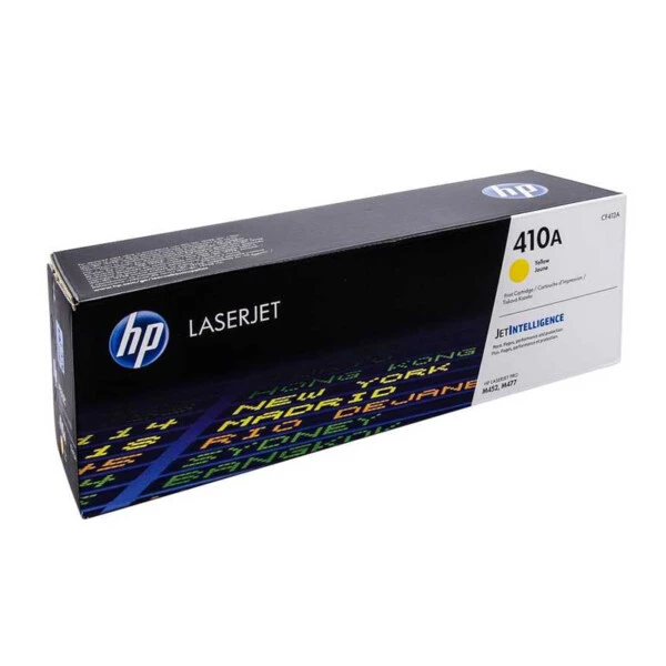 HP 410A Yellow Sarı Toner CF412A Orijinal HP Toner