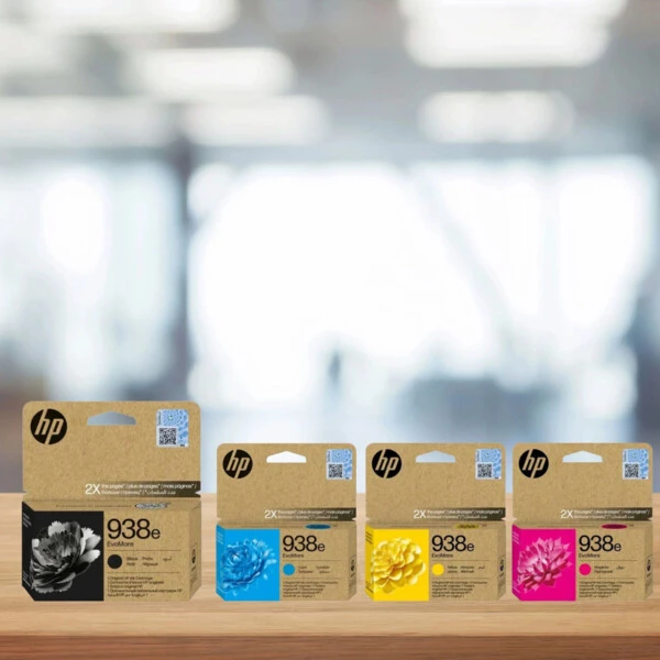 HP 938e Yellow Sarı Yüksek Kapasite Kartuş 4S6Y1PE Orijinal HP Mürekkep