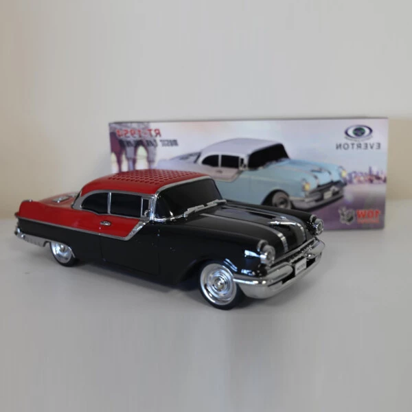 EVERTON RT-1954 Siyah Bluetooth Nostaljik Radyo