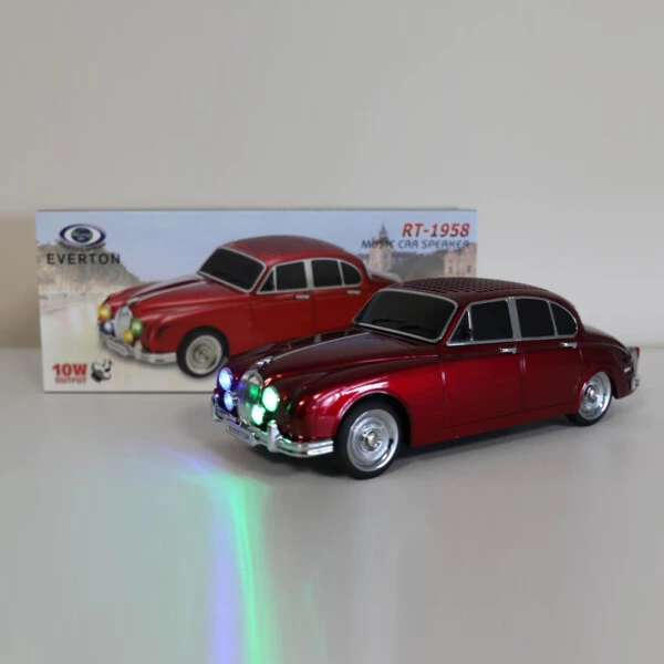 EVERTON RT-1958 Kırmızı Bluetooth Nostaljik Radyo