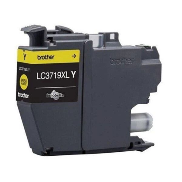 Brother LC3719XLY Yellow Sarı Kartuş