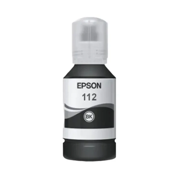 Epson 112 Black Siyah Şişe Mürekkep C13T06C14A